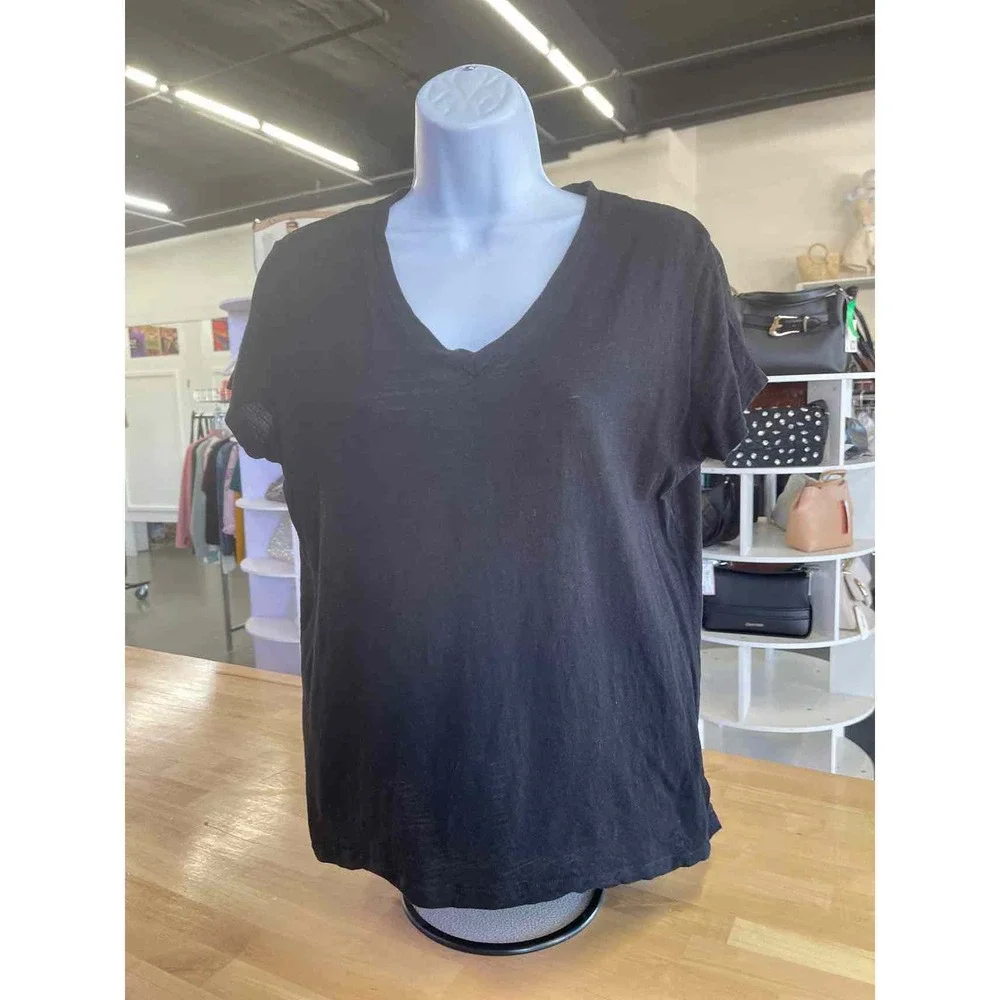 Michael Kors Size M Black Preloved T-Shirt SS
